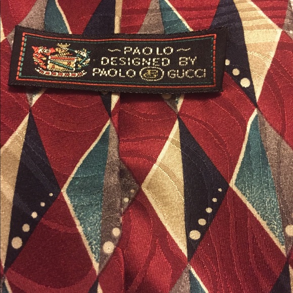 Gucci | Accessories | Gucci By Paolo Gucci Design Tie | Poshmark